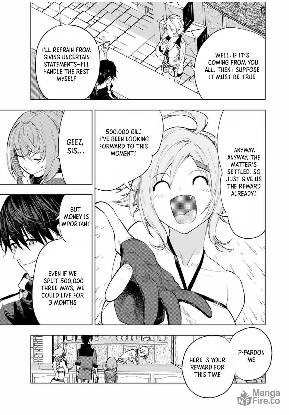 Genkai Shuuraku wo Datsu Mura Shita Renkinjutsushi, Tokai de "Saikyou" nano ga Bare Makuru. ~Rougai domo ni wa Iikagen Aiso ga Tsukimashita~ Chapter 5 page 3 - 