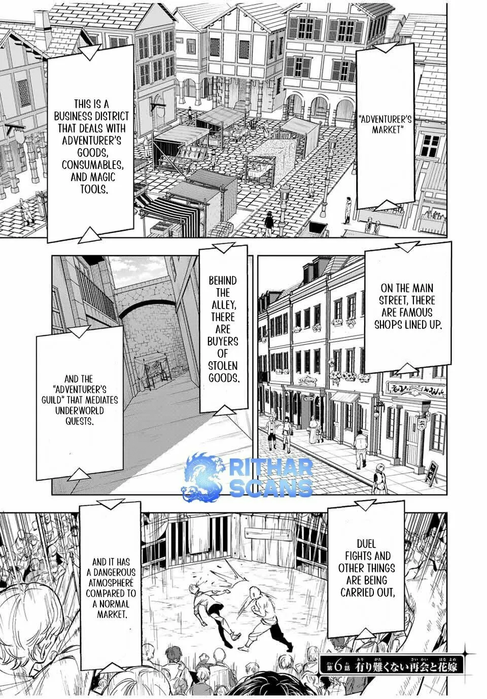 Genkai Shuuraku wo Datsu Mura Shita Renkinjutsushi, Tokai de "Saikyou" nano ga Bare Makuru. ~Rougai domo ni wa Iikagen Aiso ga Tsukimashita~ Chapter 6 page 1 - 