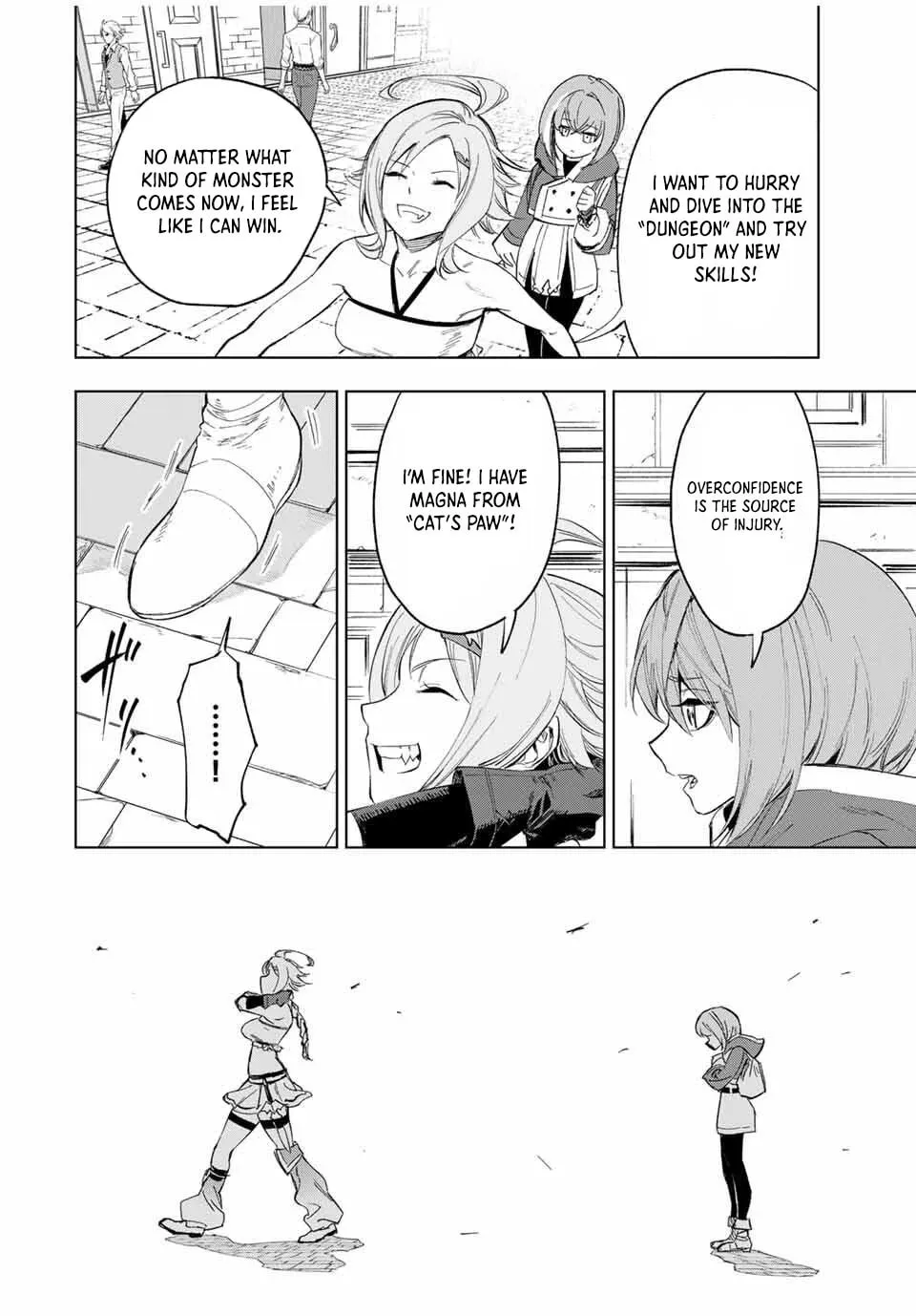 Genkai Shuuraku wo Datsu Mura Shita Renkinjutsushi, Tokai de "Saikyou" nano ga Bare Makuru. ~Rougai domo ni wa Iikagen Aiso ga Tsukimashita~ Chapter 6 page 8 - 