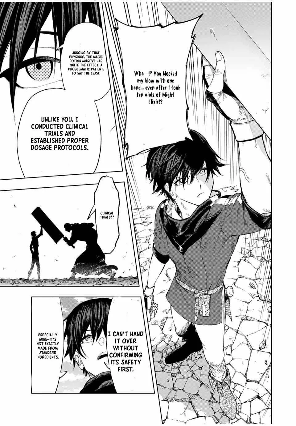 Genkai Shuuraku wo Datsu Mura Shita Renkinjutsushi, Tokai de "Saikyou" nano ga Bare Makuru. ~Rougai domo ni wa Iikagen Aiso ga Tsukimashita~ Chapter 7 page 15 - 