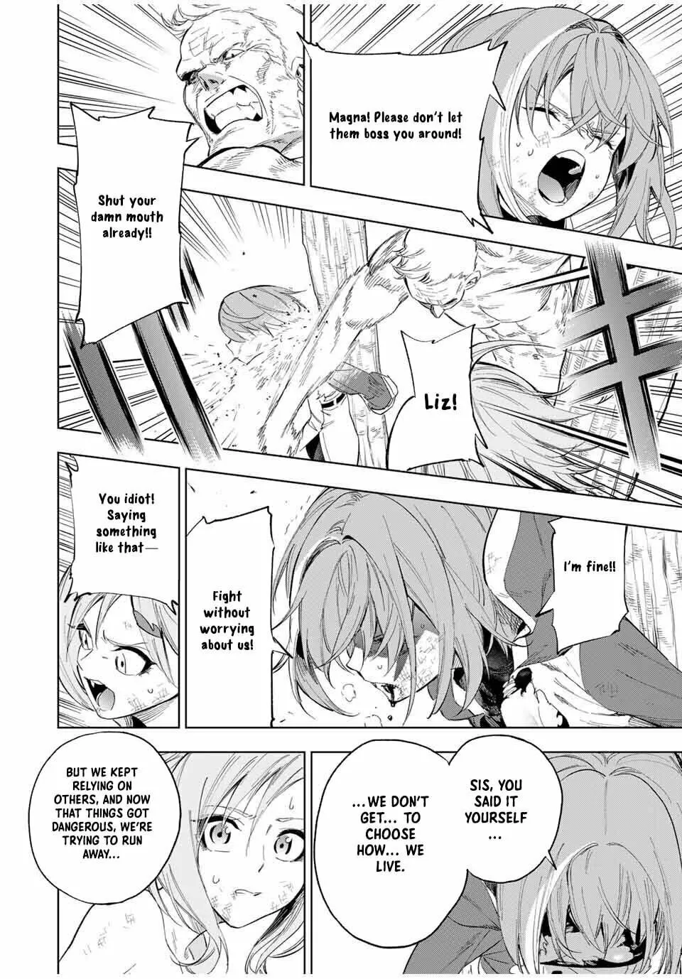 Genkai Shuuraku wo Datsu Mura Shita Renkinjutsushi, Tokai de "Saikyou" nano ga Bare Makuru. ~Rougai domo ni wa Iikagen Aiso ga Tsukimashita~ Chapter 7 page 6 - 