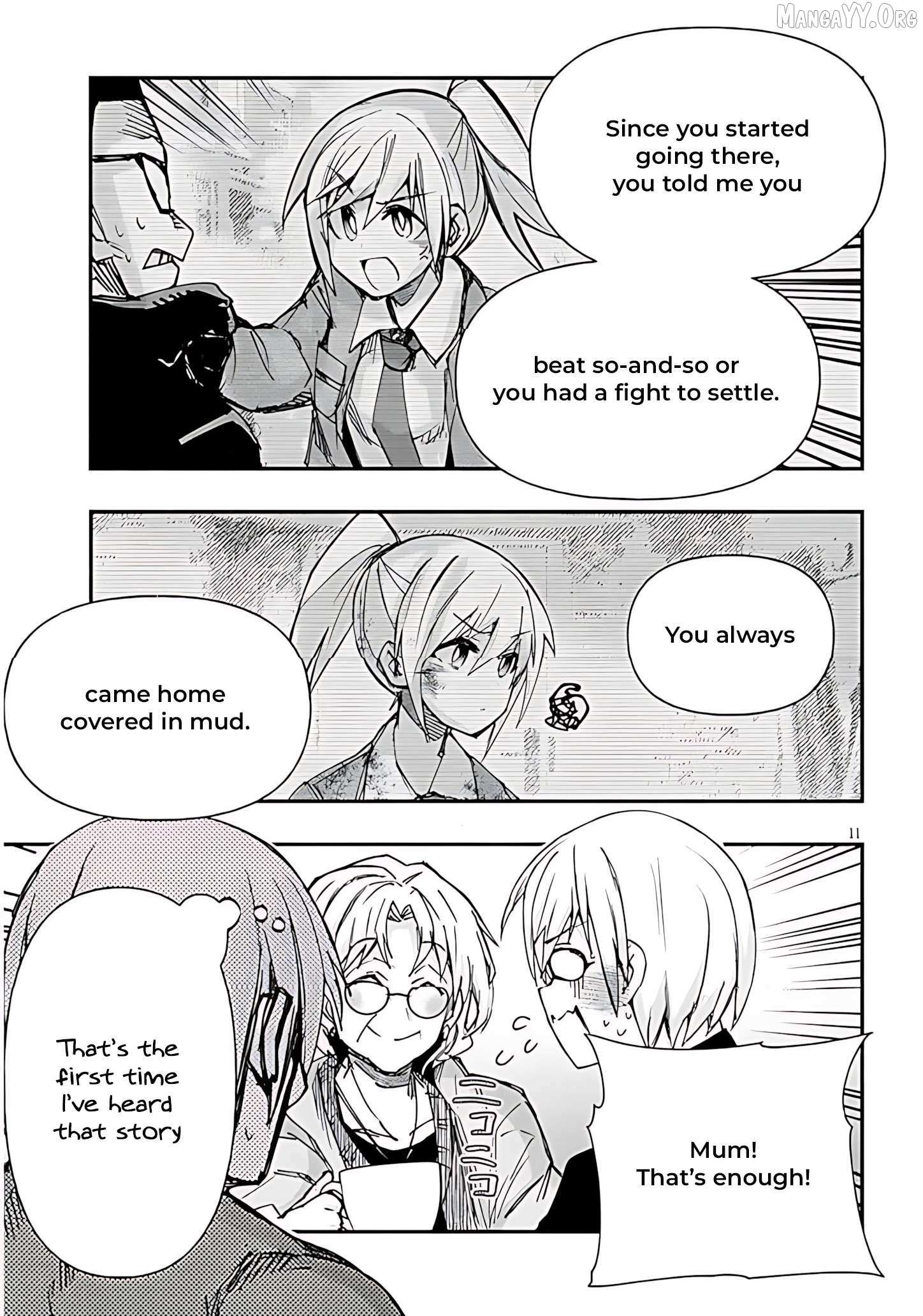 Gessen Shoujo to Ibunka Kouryuu Chapter 142 page 12 - 