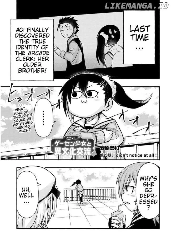 Gessen Shoujo to Ibunka Kouryuu Chapter 23 page 2 - 