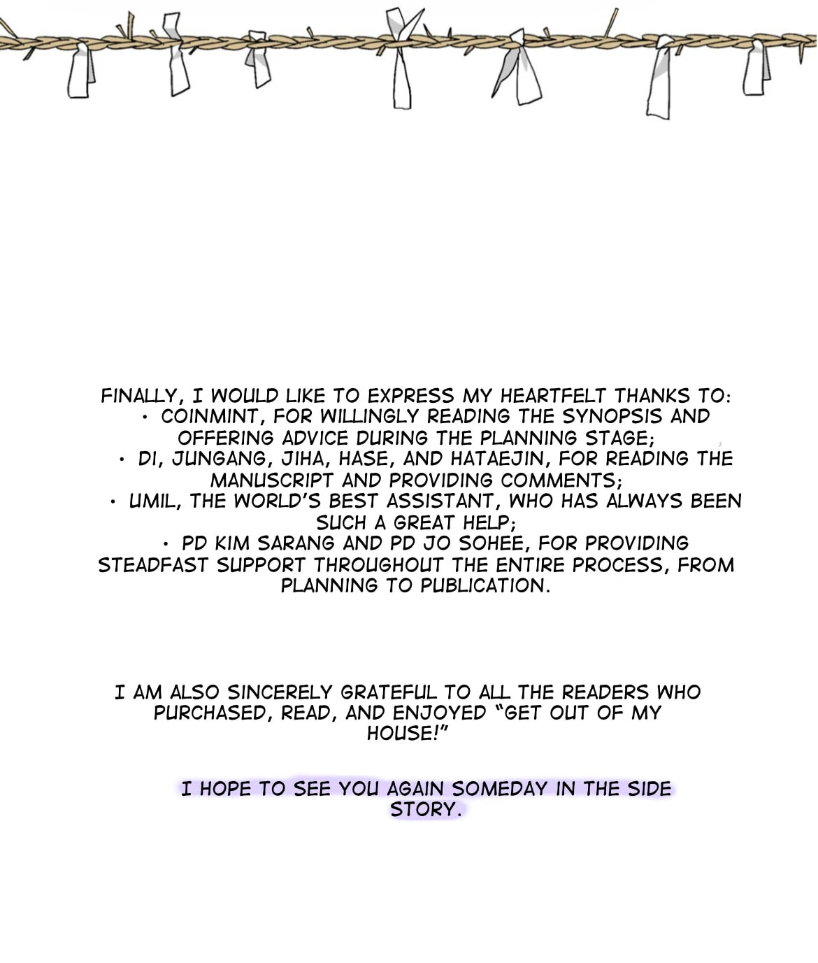 Get Out Of My House! Chapter 8.1 page 17 - 