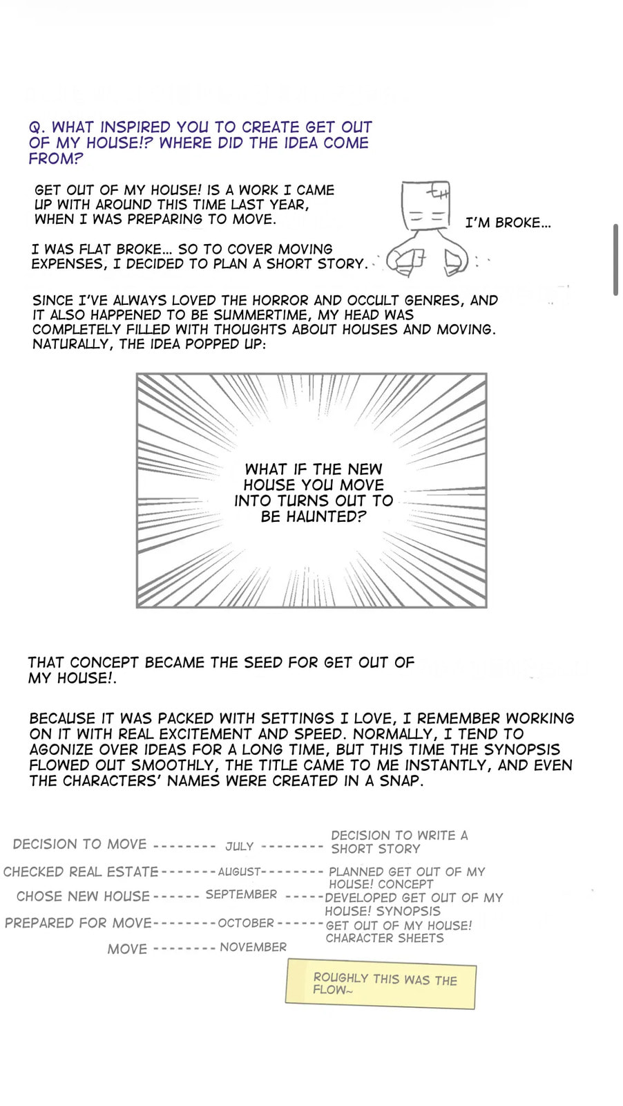 Get Out Of My House! Chapter 8.1 page 5 - 