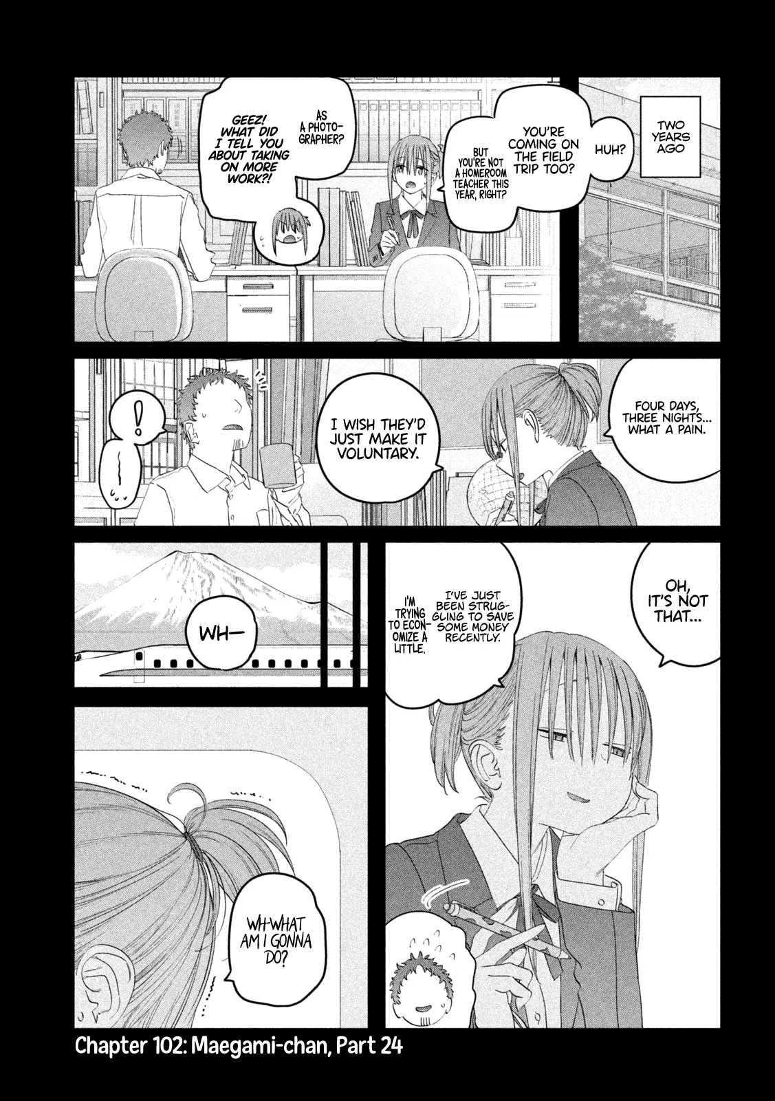 Getsuyoubi no Tawawa Chapter 102 page 2 - 