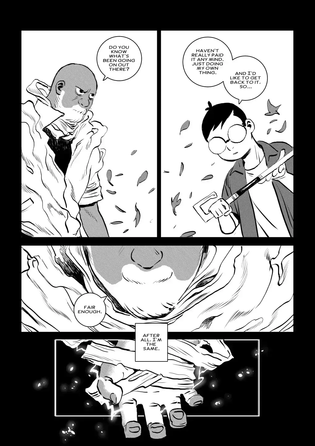 Ghosts of the Real Chapter 1.4 page 14 - 