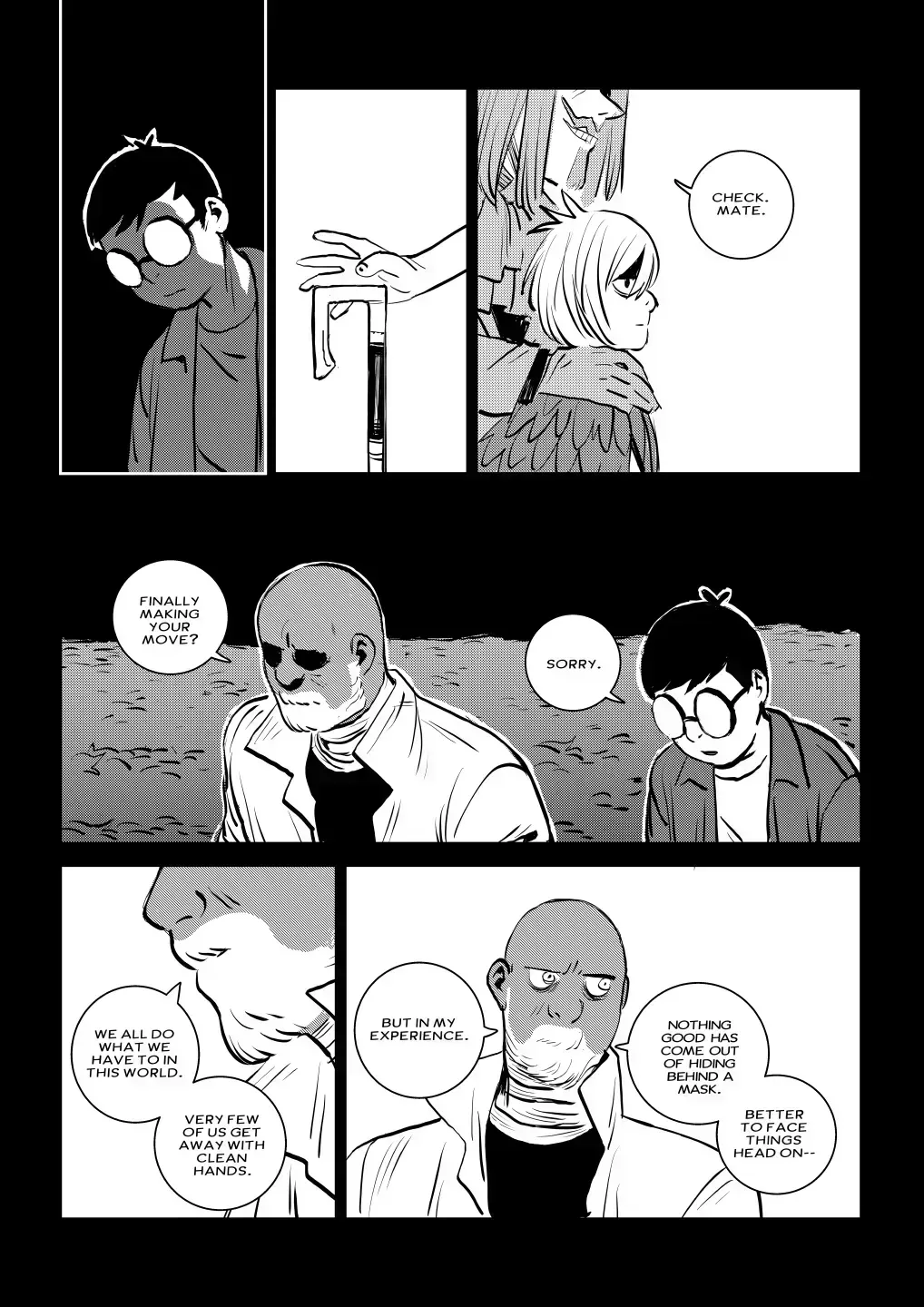 Ghosts of the Real Chapter 1.4 page 7 - 