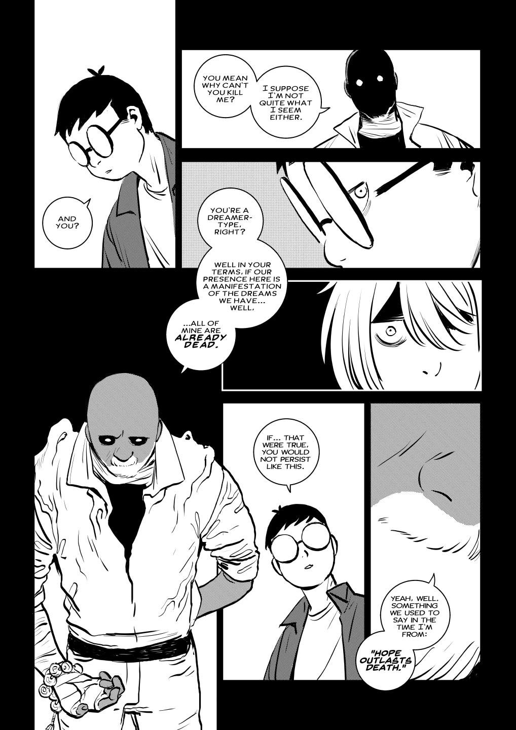 Ghosts of the Real Chapter 8 page 13 - 
