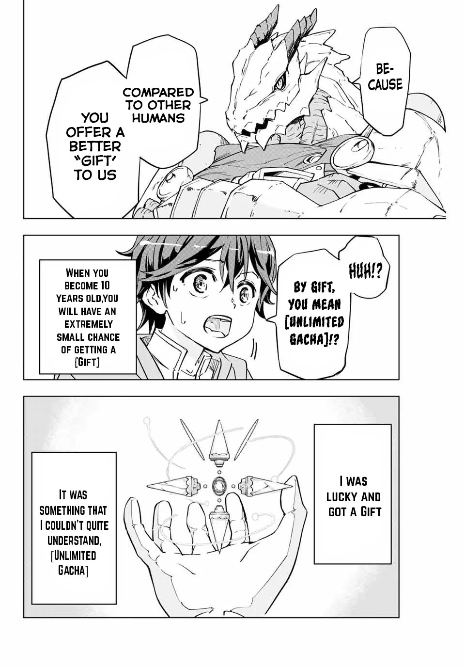 Gift "mugen Gacha" De Level 9999 Chapter 1 page 12 - 