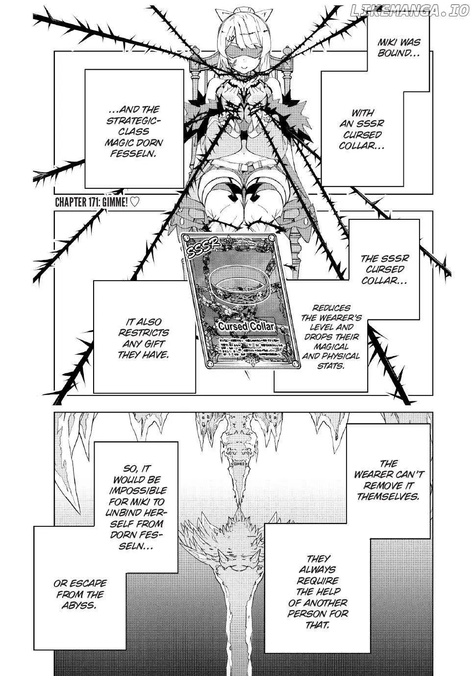Gift "mugen Gacha" De Level 9999 Chapter 171 page 1 - 