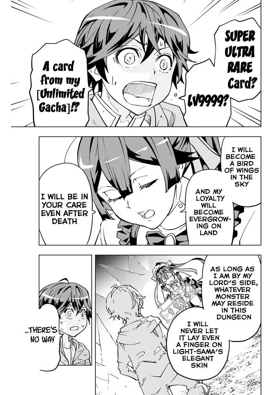 Gift "mugen Gacha" De Level 9999 Chapter 2 page 8 - 