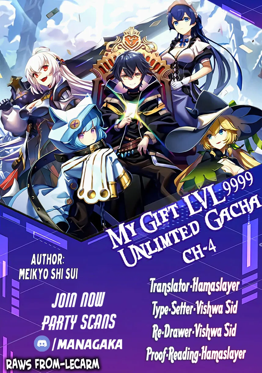 Gift "mugen Gacha" De Level 9999 Chapter 4 page 1 - 