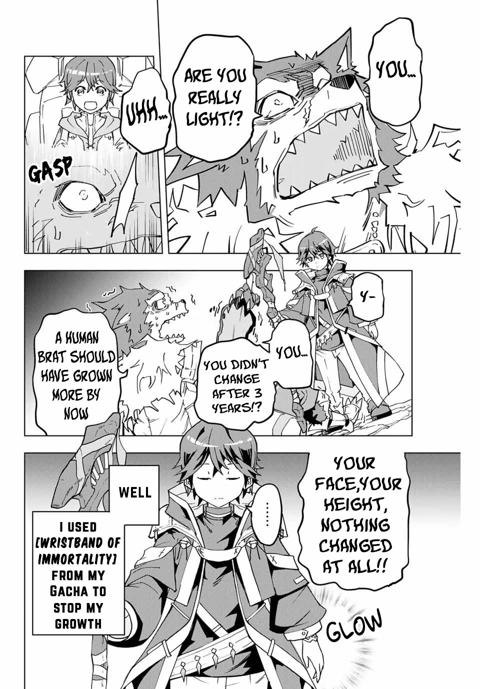Gift "mugen Gacha" De Level 9999 Chapter 6 page 3 - 