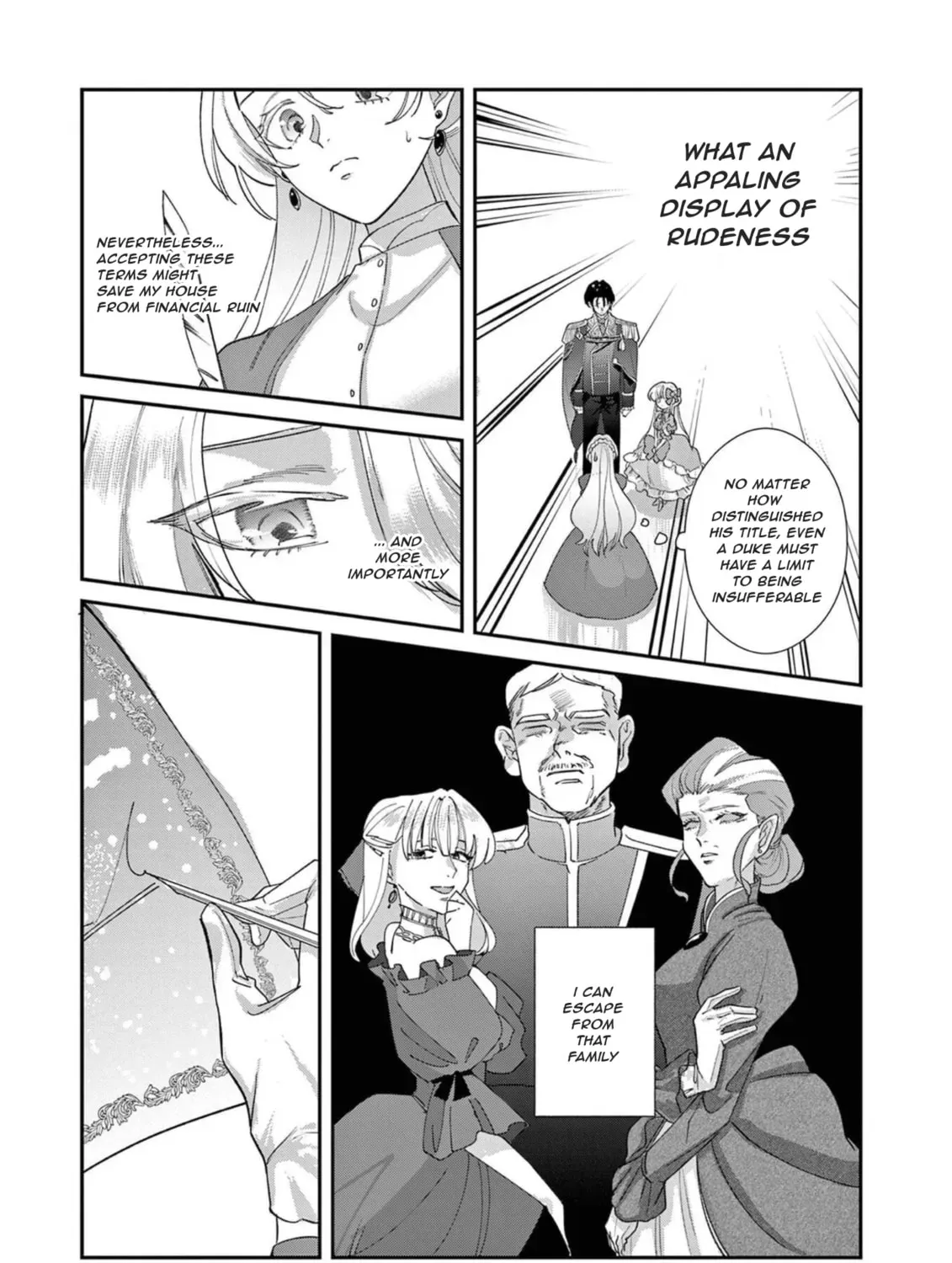 Gijou ga Akuyaku Reijou to shite Hametsu Suru Koto o Shitta node, Mechakucha Aishimasu: Keiyaku Kekkon de Watashi ni Kanshin ga Nakatta Hazu no Koushaku-sama ni, Kizuitara Dekiai Saretemashita @comic Chapter 1 page 25 - 