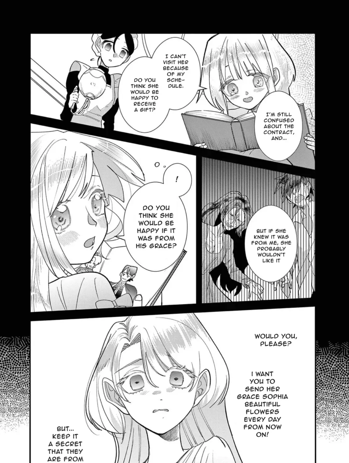 Gijou ga Akuyaku Reijou to shite Hametsu Suru Koto o Shitta node, Mechakucha Aishimasu: Keiyaku Kekkon de Watashi ni Kanshin ga Nakatta Hazu no Koushaku-sama ni, Kizuitara Dekiai Saretemashita @comic Chapter 1 page 81 - 