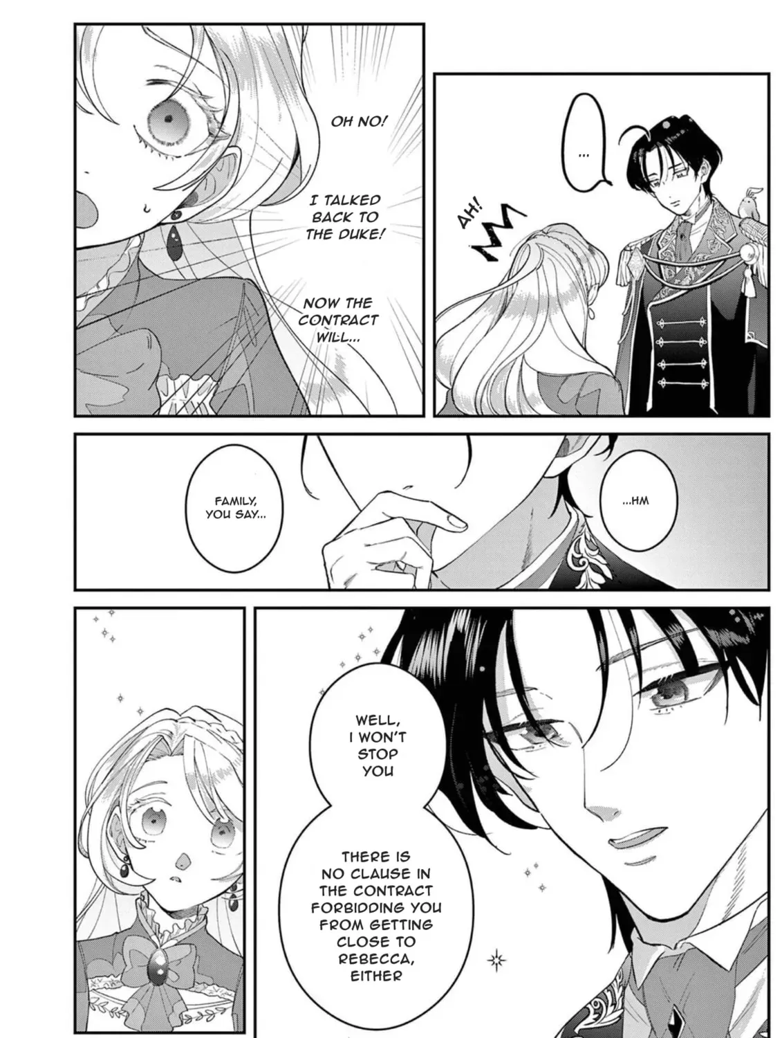 Gijou ga Akuyaku Reijou to shite Hametsu Suru Koto o Shitta node, Mechakucha Aishimasu: Keiyaku Kekkon de Watashi ni Kanshin ga Nakatta Hazu no Koushaku-sama ni, Kizuitara Dekiai Saretemashita @comic Chapter 1 page 99 - 