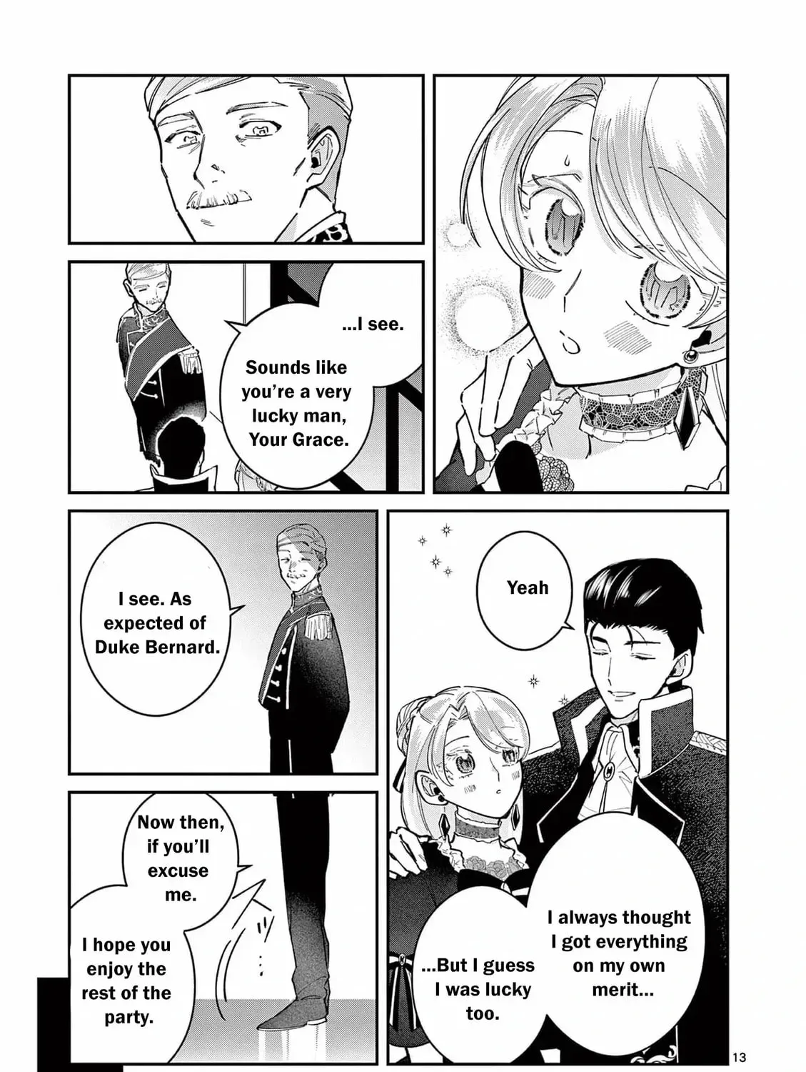 Gijou ga Akuyaku Reijou to shite Hametsu Suru Koto o Shitta node, Mechakucha Aishimasu: Keiyaku Kekkon de Watashi ni Kanshin ga Nakatta Hazu no Koushaku-sama ni, Kizuitara Dekiai Saretemashita @comic Chapter 13 page 33 - 