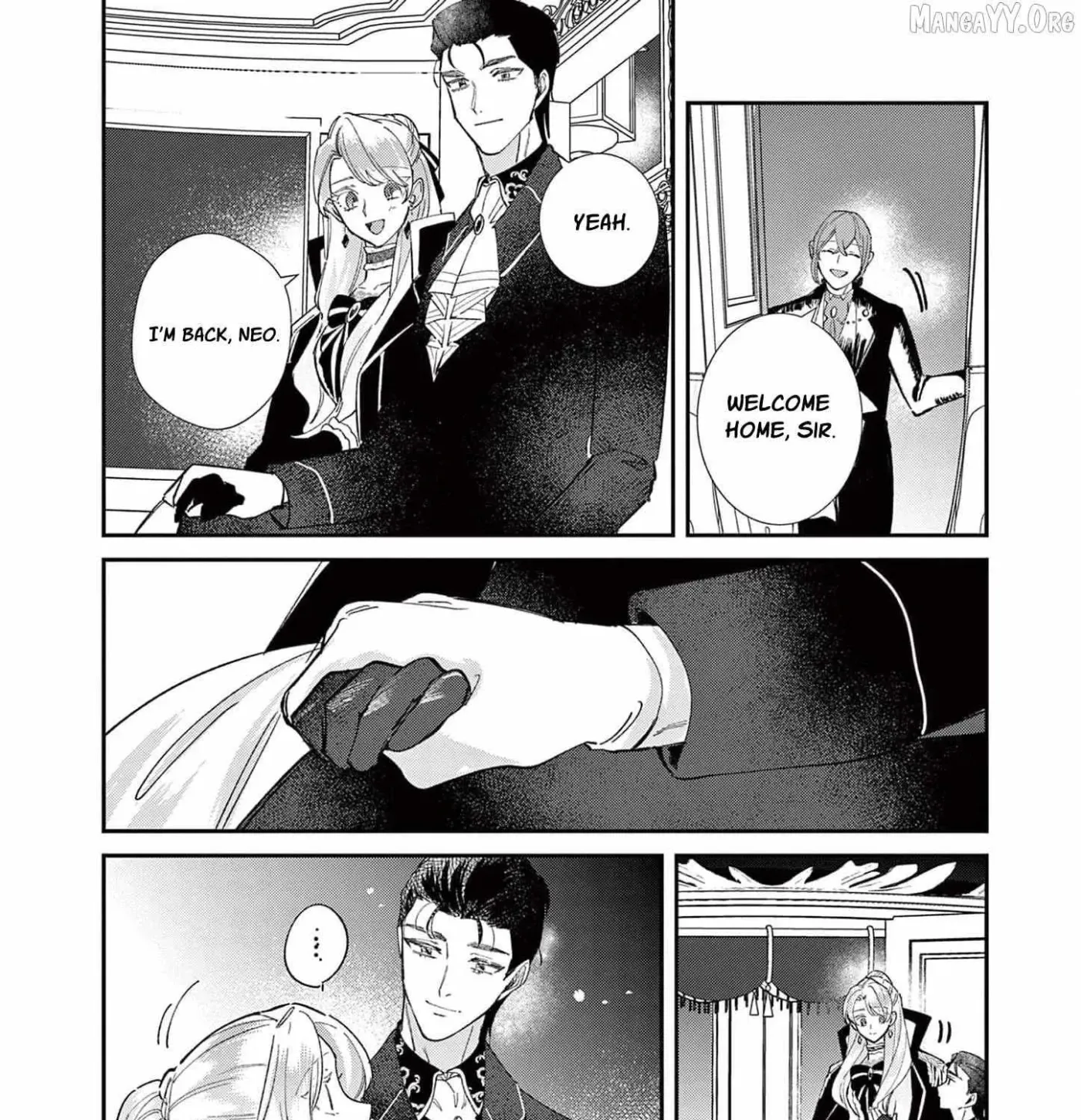 Gijou ga Akuyaku Reijou to shite Hametsu Suru Koto o Shitta node, Mechakucha Aishimasu: Keiyaku Kekkon de Watashi ni Kanshin ga Nakatta Hazu no Koushaku-sama ni, Kizuitara Dekiai Saretemashita @comic Chapter 15 page 45 - 