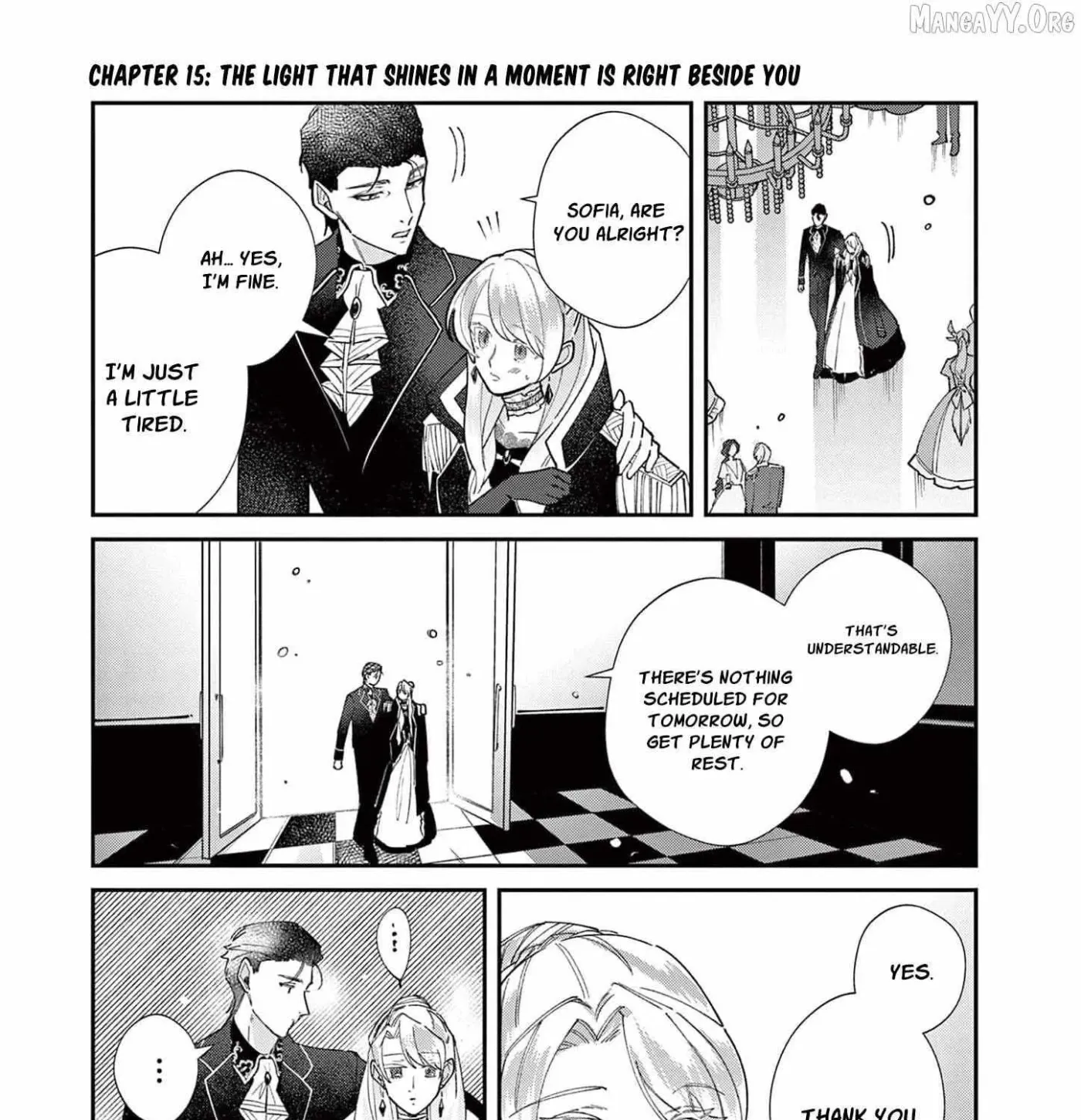 Gijou ga Akuyaku Reijou to shite Hametsu Suru Koto o Shitta node, Mechakucha Aishimasu: Keiyaku Kekkon de Watashi ni Kanshin ga Nakatta Hazu no Koushaku-sama ni, Kizuitara Dekiai Saretemashita @comic Chapter 15 page 7 - 