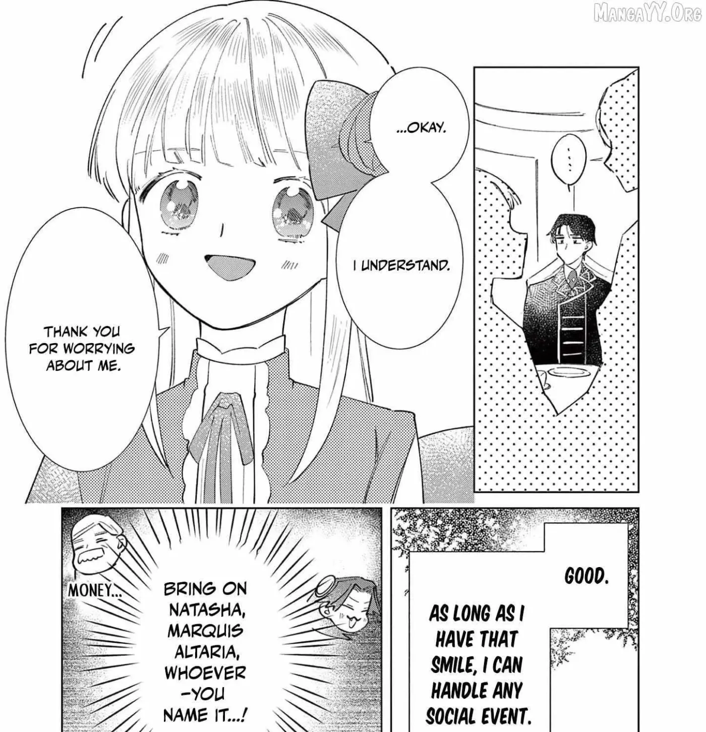 Gijou ga Akuyaku Reijou to shite Hametsu Suru Koto o Shitta node, Mechakucha Aishimasu: Keiyaku Kekkon de Watashi ni Kanshin ga Nakatta Hazu no Koushaku-sama ni, Kizuitara Dekiai Saretemashita @comic Chapter 16 page 47 - 
