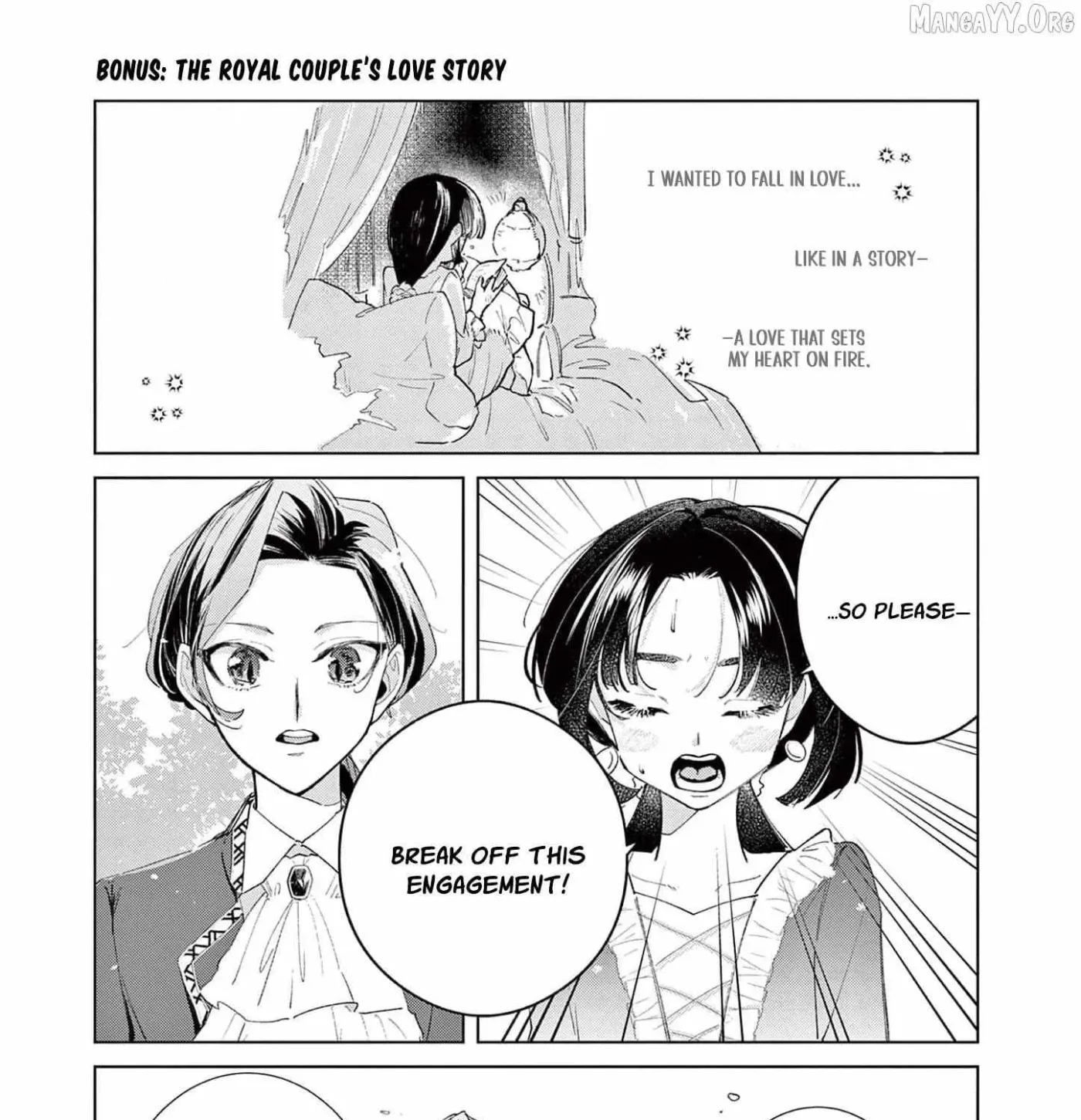 Gijou ga Akuyaku Reijou to shite Hametsu Suru Koto o Shitta node, Mechakucha Aishimasu: Keiyaku Kekkon de Watashi ni Kanshin ga Nakatta Hazu no Koushaku-sama ni, Kizuitara Dekiai Saretemashita @comic Chapter 18 page 43 - 