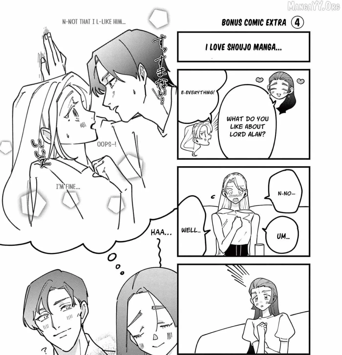 Gijou ga Akuyaku Reijou to shite Hametsu Suru Koto o Shitta node, Mechakucha Aishimasu: Keiyaku Kekkon de Watashi ni Kanshin ga Nakatta Hazu no Koushaku-sama ni, Kizuitara Dekiai Saretemashita @comic Chapter 18 page 51 - 