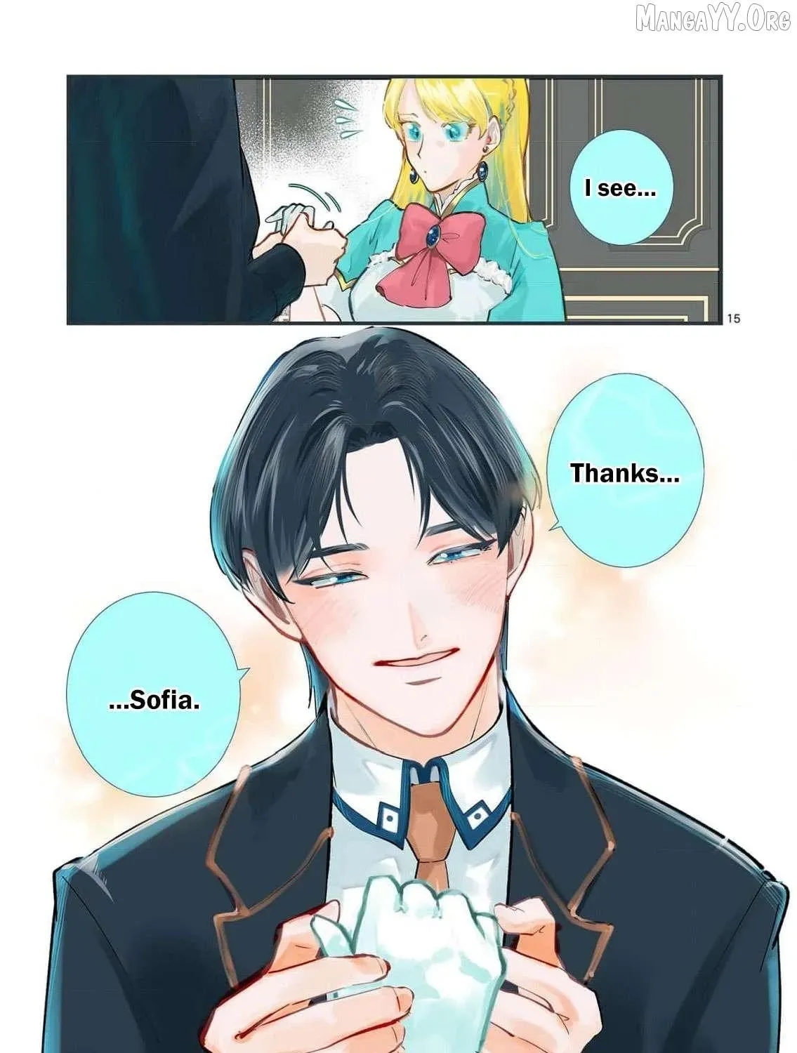Gijou ga Akuyaku Reijou to shite Hametsu Suru Koto o Shitta node, Mechakucha Aishimasu: Keiyaku Kekkon de Watashi ni Kanshin ga Nakatta Hazu no Koushaku-sama ni, Kizuitara Dekiai Saretemashita @comic Chapter 19 page 35 - 