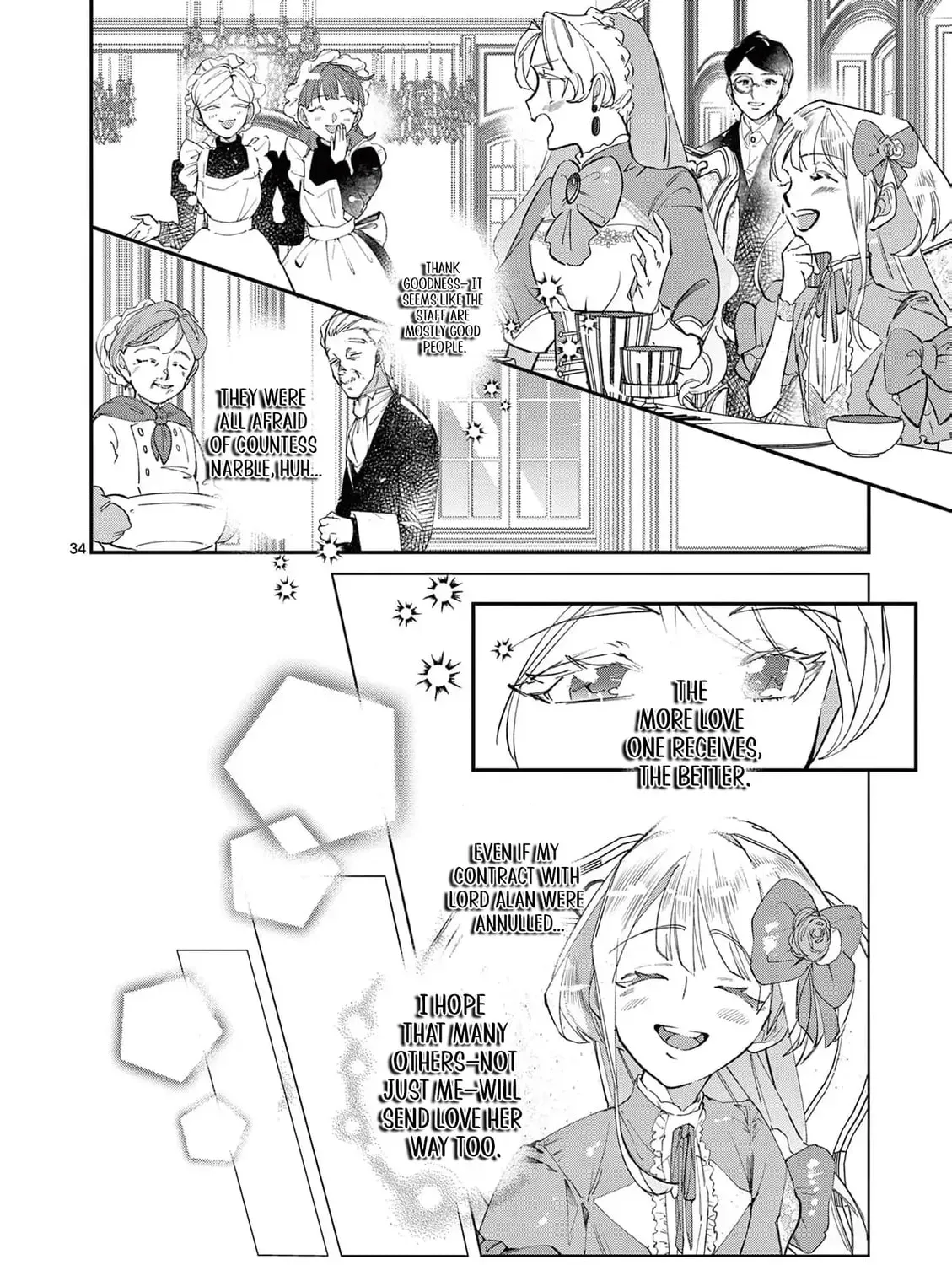 Gijou ga Akuyaku Reijou to shite Hametsu Suru Koto o Shitta node, Mechakucha Aishimasu: Keiyaku Kekkon de Watashi ni Kanshin ga Nakatta Hazu no Koushaku-sama ni, Kizuitara Dekiai Saretemashita @comic Chapter 2 page 75 - 