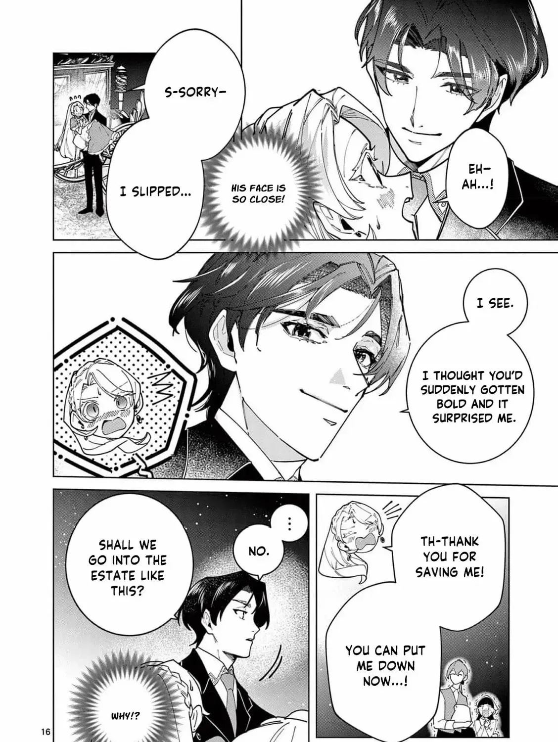 Gijou ga Akuyaku Reijou to shite Hametsu Suru Koto o Shitta node, Mechakucha Aishimasu: Keiyaku Kekkon de Watashi ni Kanshin ga Nakatta Hazu no Koushaku-sama ni, Kizuitara Dekiai Saretemashita @comic Chapter 24 page 37 - 