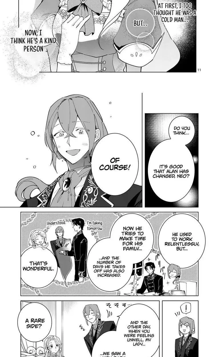 Gijou ga Akuyaku Reijou to shite Hametsu Suru Koto o Shitta node, Mechakucha Aishimasu: Keiyaku Kekkon de Watashi ni Kanshin ga Nakatta Hazu no Koushaku-sama ni, Kizuitara Dekiai Saretemashita @comic Chapter 28 page 13 - 