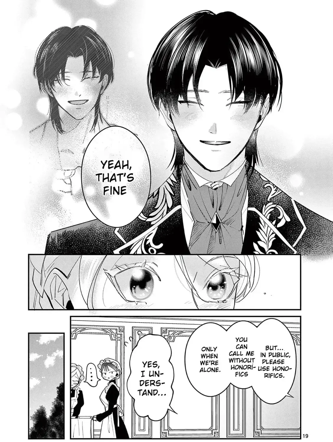 Gijou ga Akuyaku Reijou to shite Hametsu Suru Koto o Shitta node, Mechakucha Aishimasu: Keiyaku Kekkon de Watashi ni Kanshin ga Nakatta Hazu no Koushaku-sama ni, Kizuitara Dekiai Saretemashita @comic Chapter 5 page 47 - 