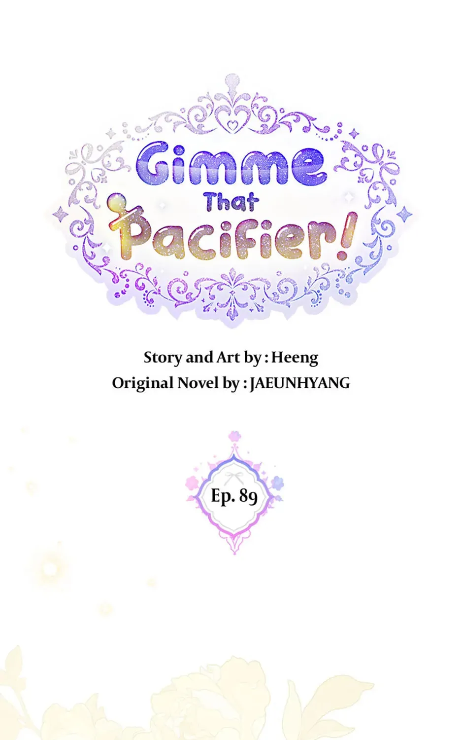 Gimme That Pacifier! Chapter 89 page 1 - 