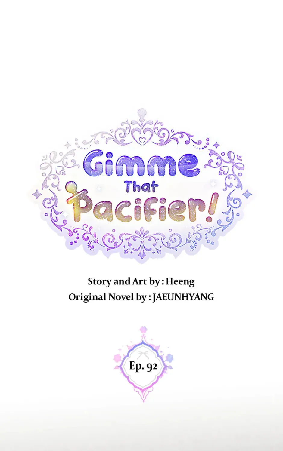 Gimme That Pacifier! Chapter 92 page 1 - 