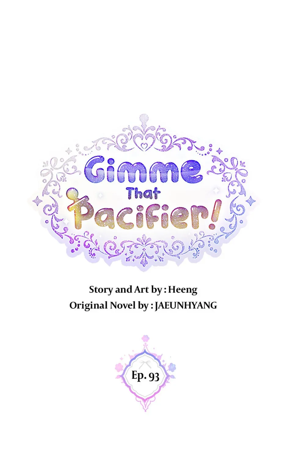 Gimme That Pacifier! Chapter 93 page 1 - 
