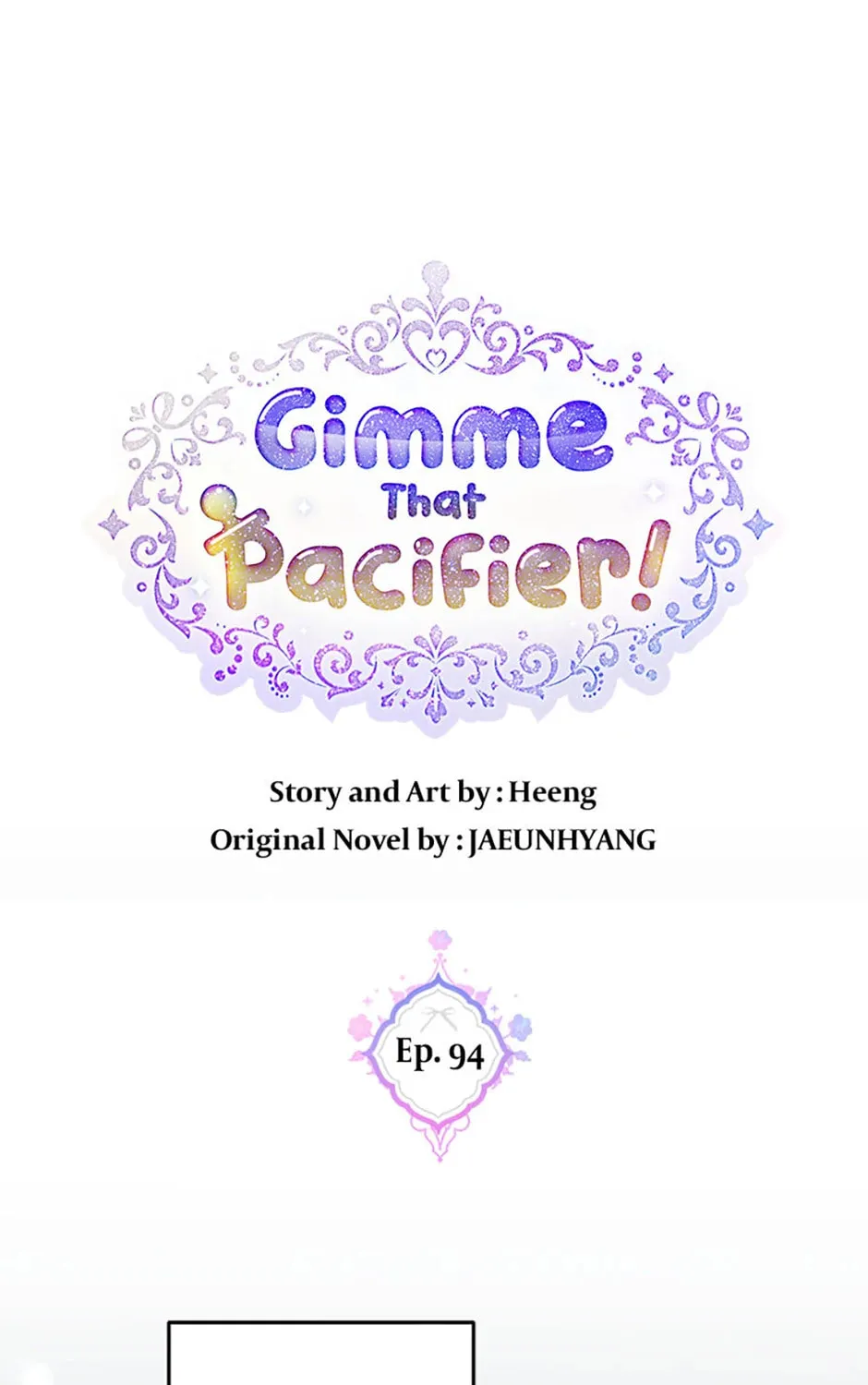 Gimme That Pacifier! Chapter 94 page 1 - 