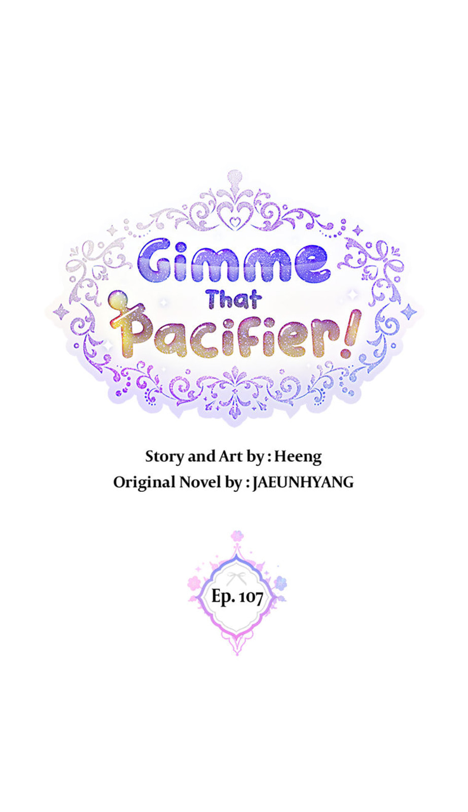 Gimme That Pacifier! Chapter 107 page 1 - 