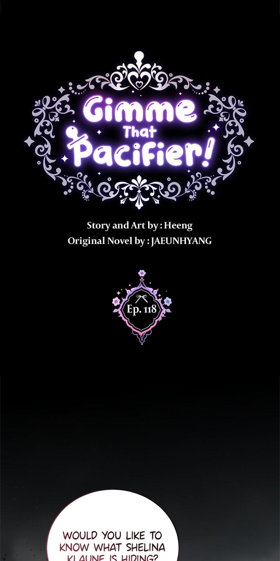 Gimme That Pacifier! Chapter 118 page 1 - 