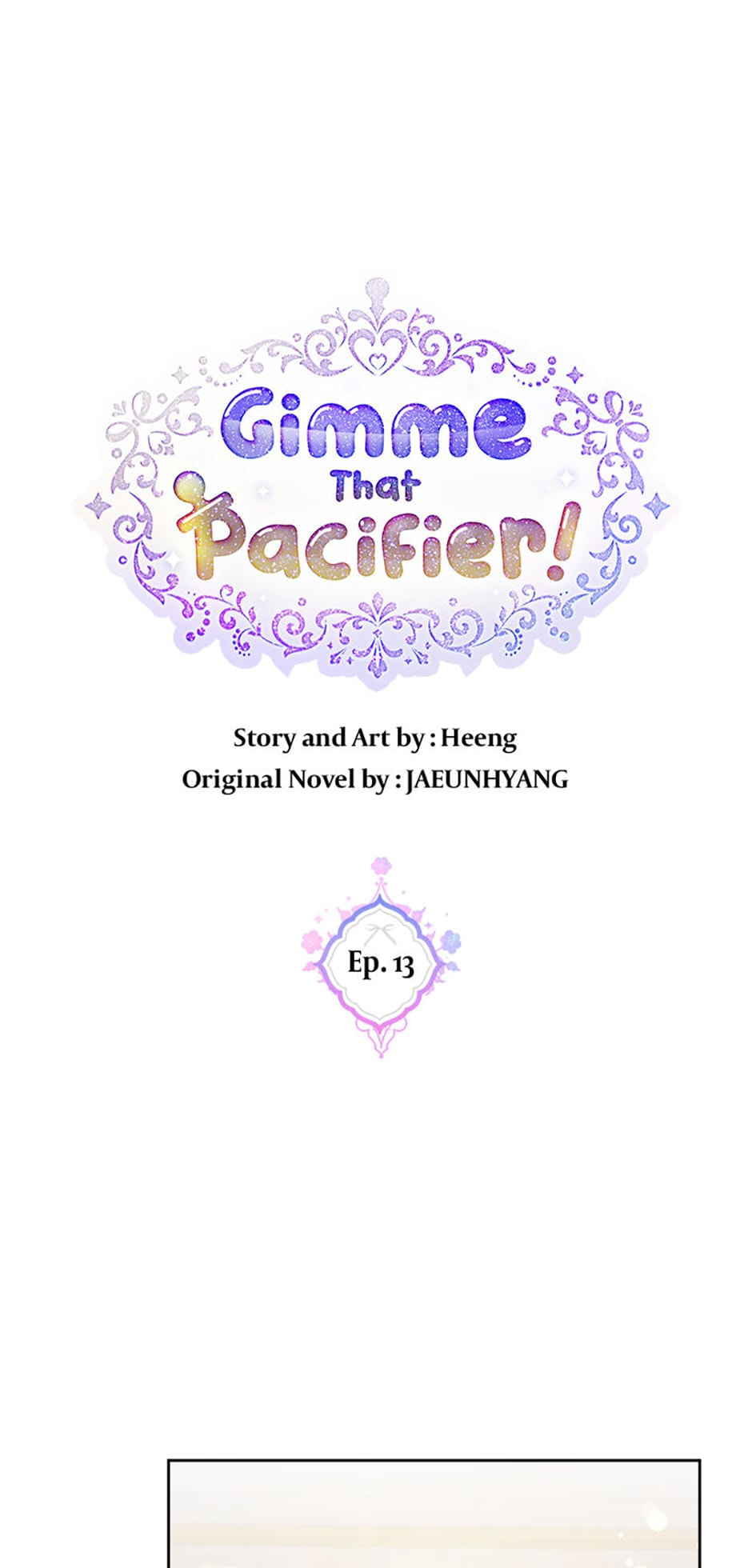 Gimme That Pacifier! Chapter 13 page 1 - 