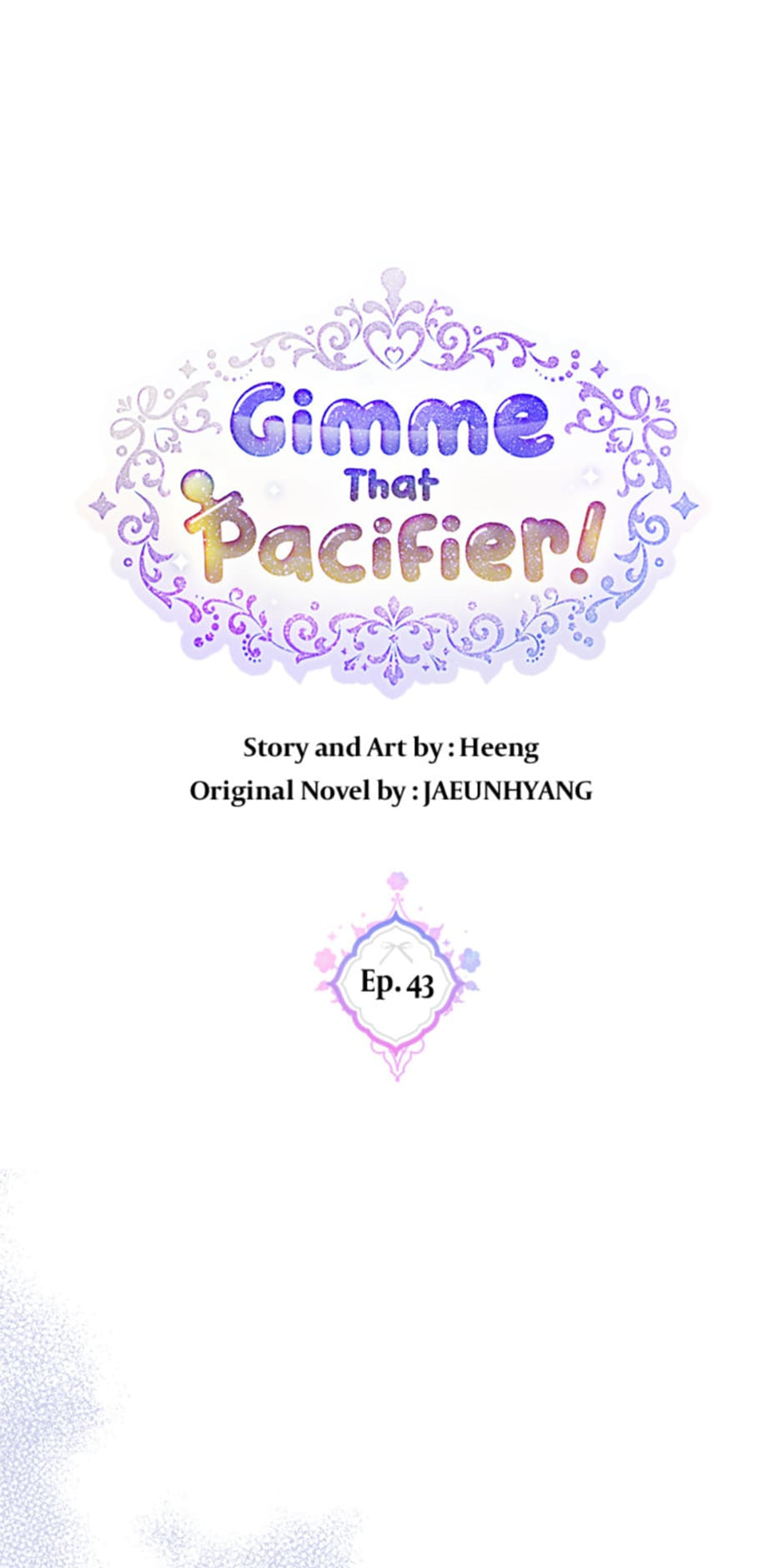 Gimme That Pacifier! Chapter 43 page 5 - 