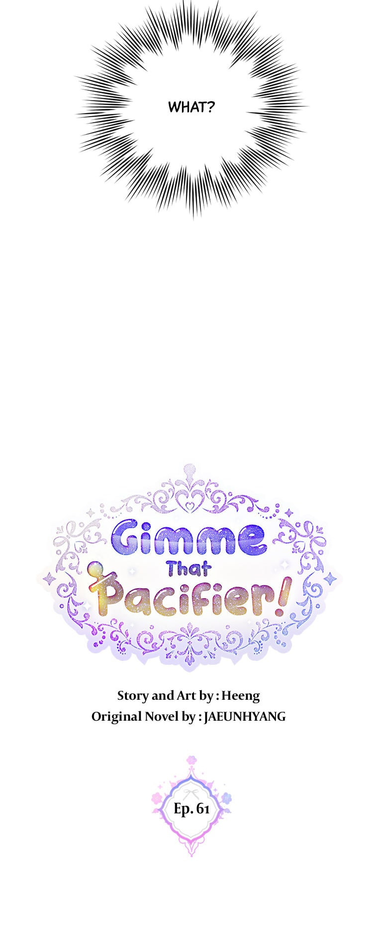 Gimme That Pacifier! Chapter 61 page 8 - 