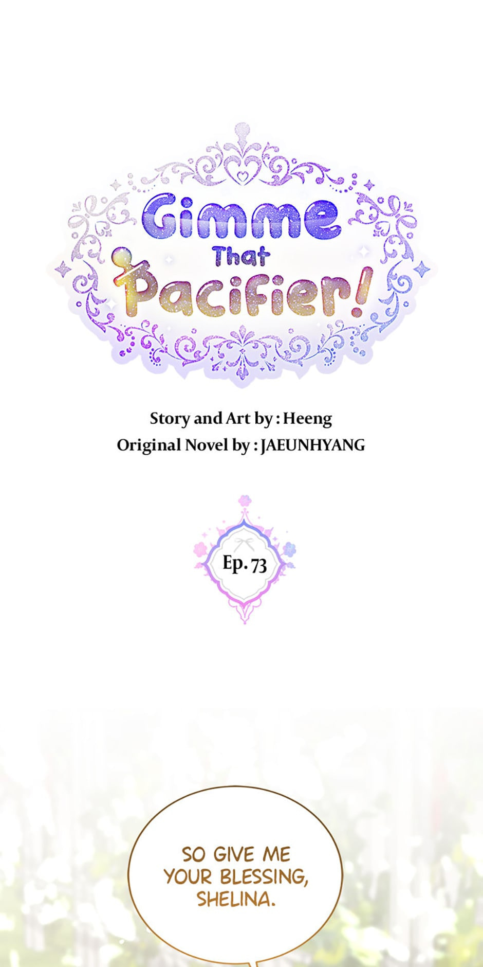 Gimme That Pacifier! Chapter 73 page 1 - 