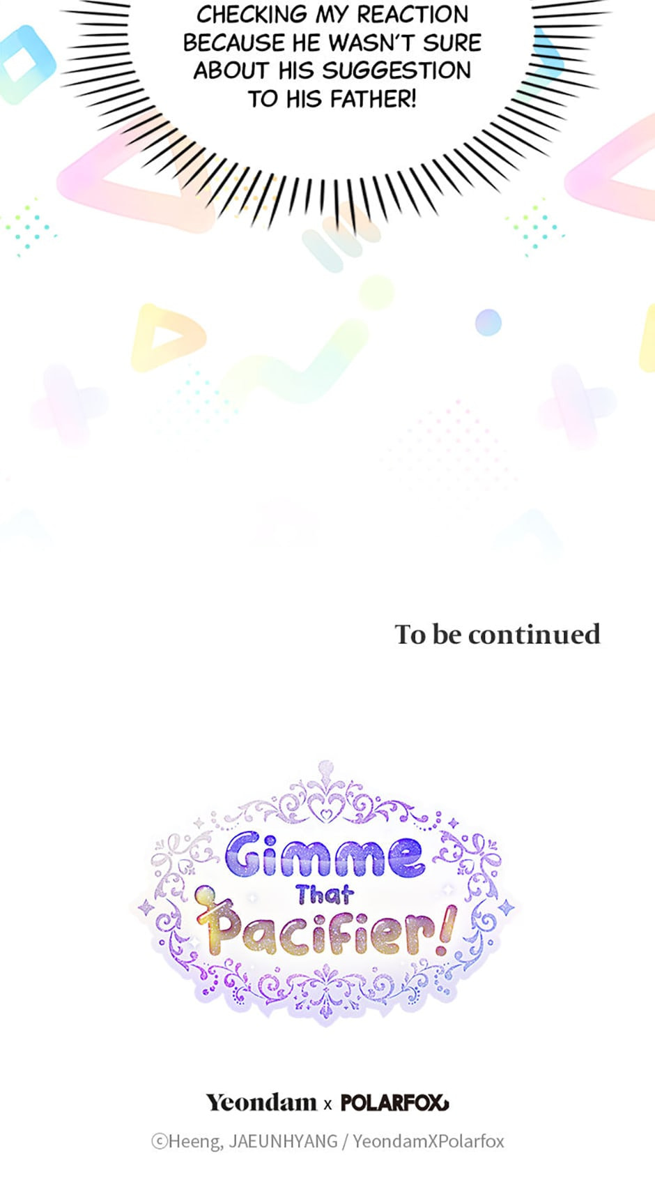 Gimme That Pacifier! Chapter 74 page 76 - 