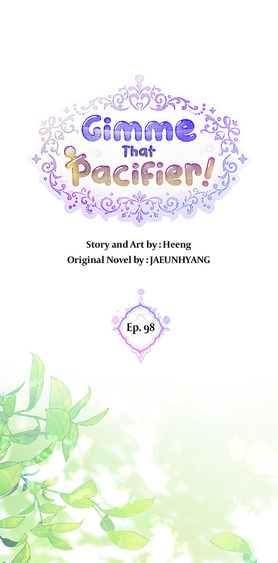 Gimme That Pacifier! Chapter 98 page 1 - 