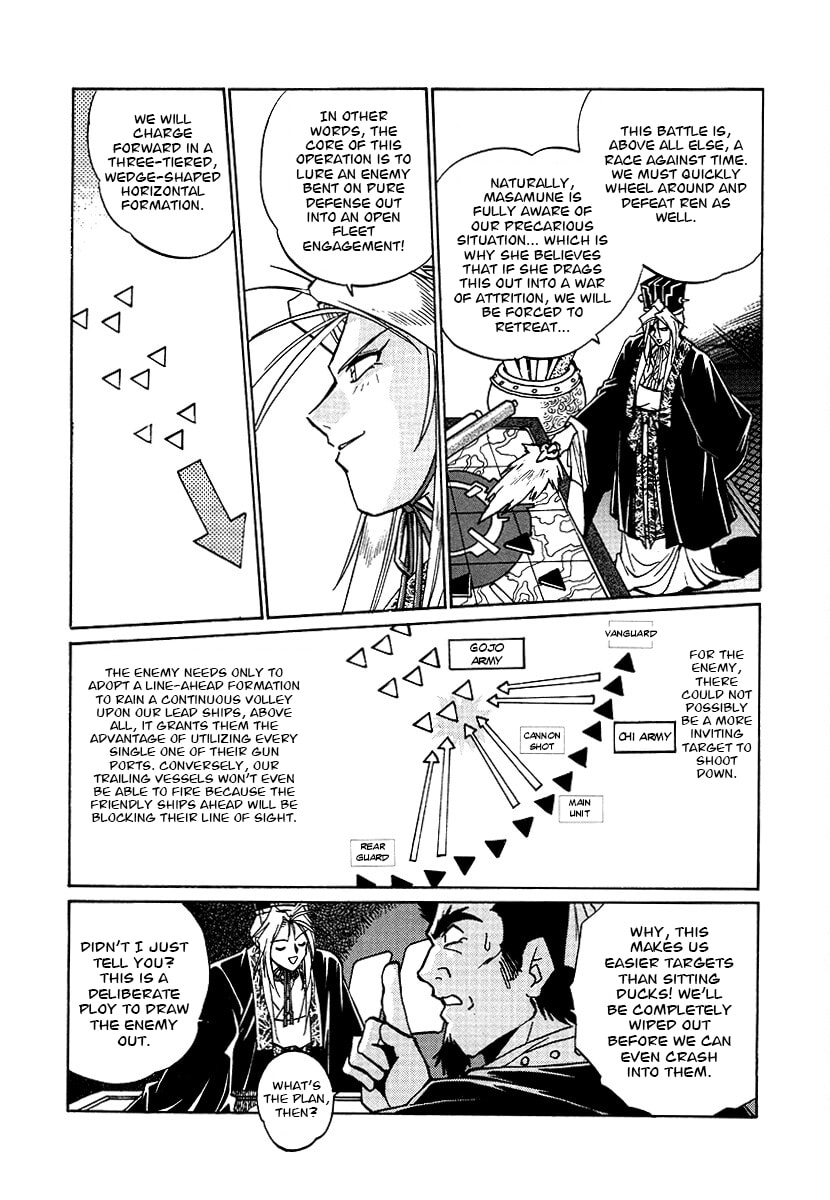 Ginga Sengoku Gunyuuden Rai Chapter 157 page 12 - 