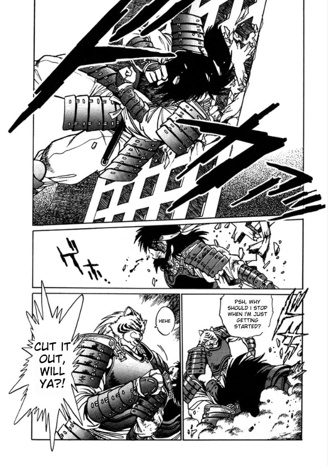 Ginga Sengoku Gunyuuden Rai Chapter 3 page 10 - 