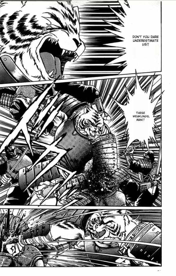 Ginga Sengoku Gunyuuden Rai Chapter 5 page 10 - 