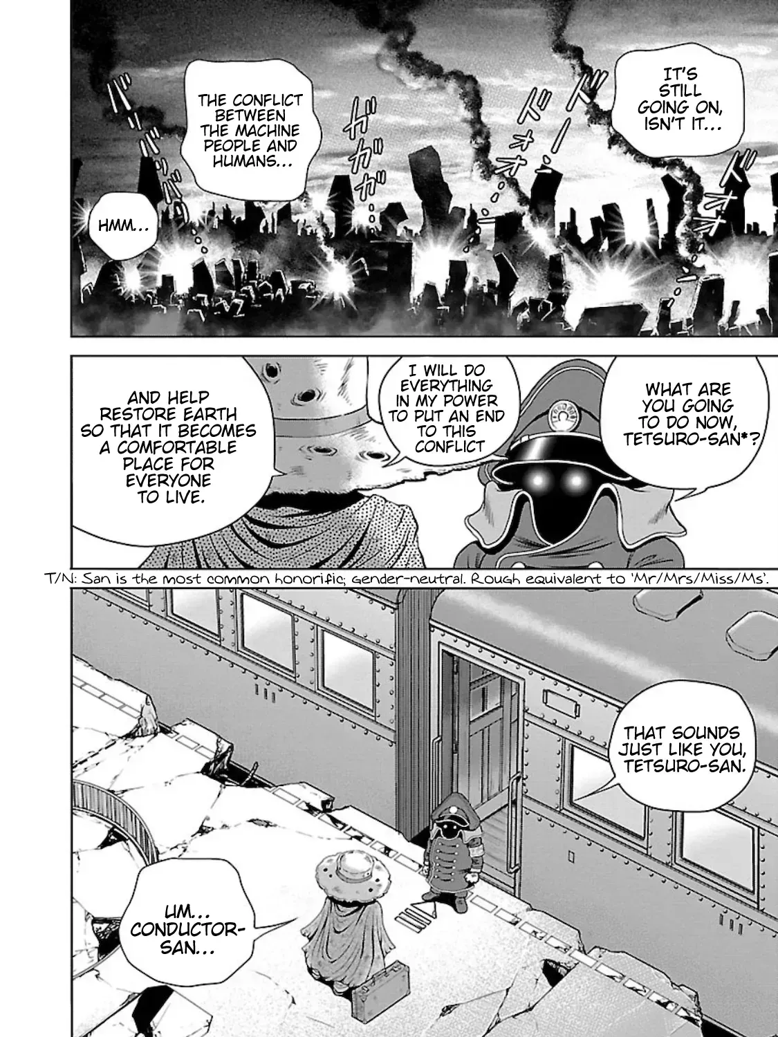 Ginga Tetsudo 999 - Another Story: Arutimeto Jani Chapter 1.1 page 13 - 