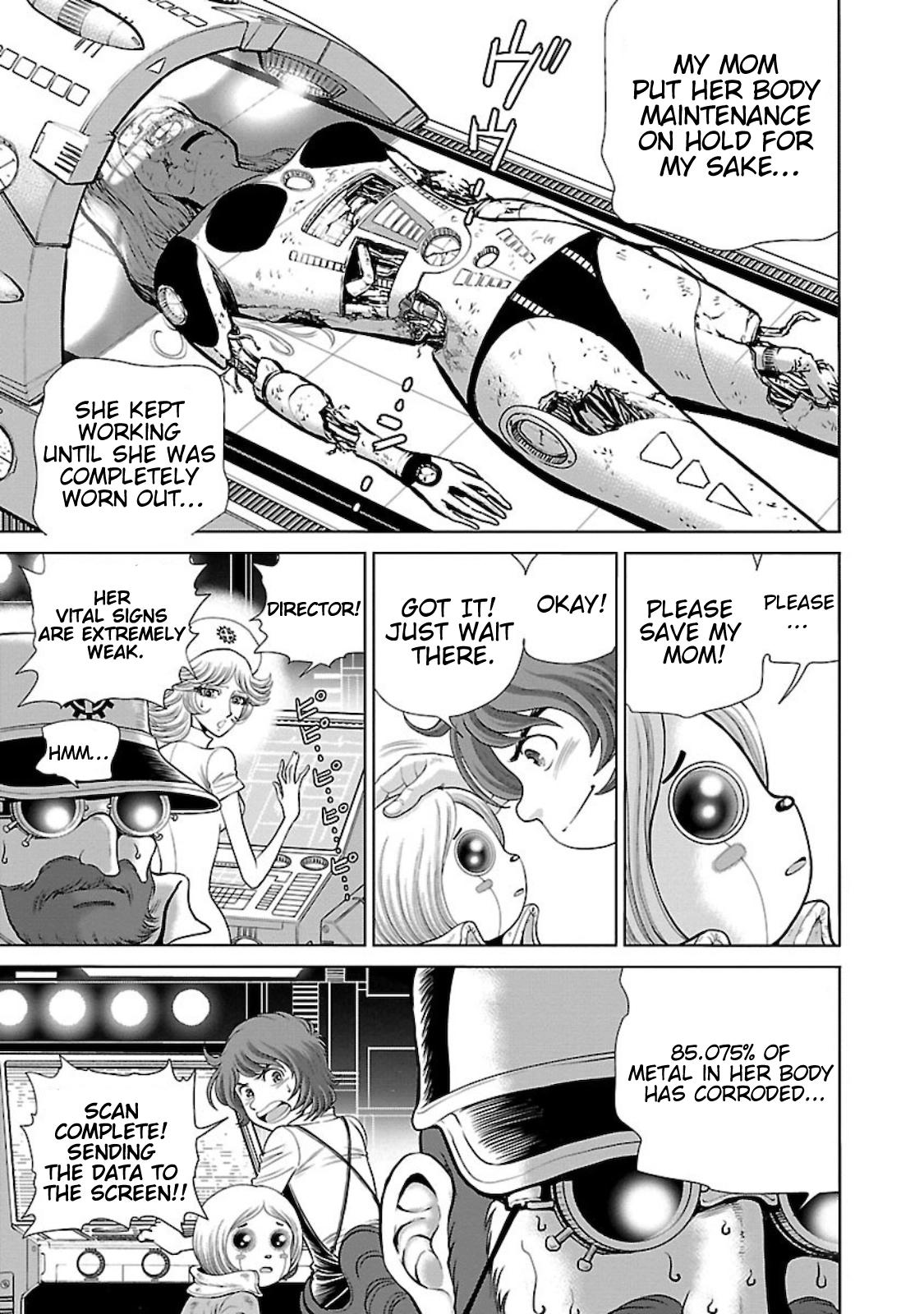 Ginga Tetsudo 999 - Another Story: Arutimeto Jani Chapter 1 page 34 - 