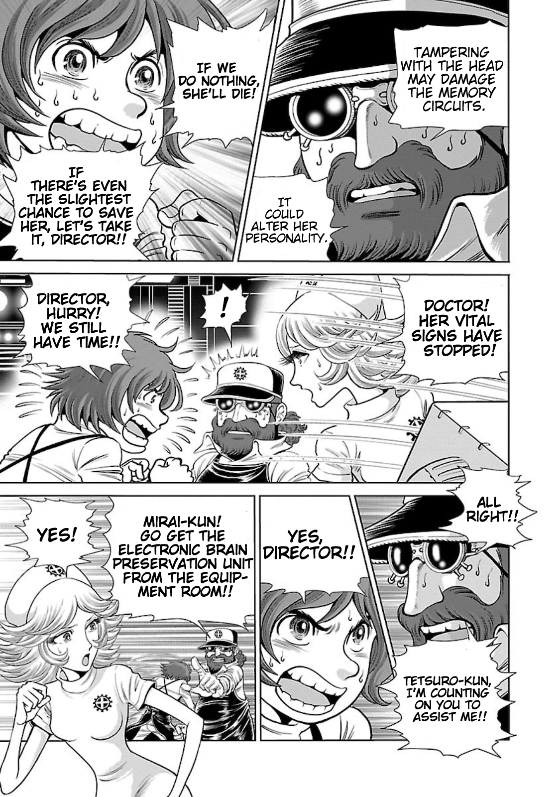 Ginga Tetsudo 999 - Another Story: Arutimeto Jani Chapter 1 page 36 - 
